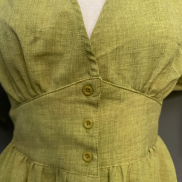 SHEIN Knotted Cuff Button Up Dress - Picture 13 of 14